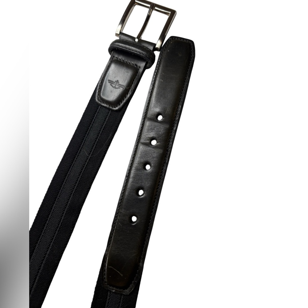 Dockers Black on Black Stretch Belt Size 40